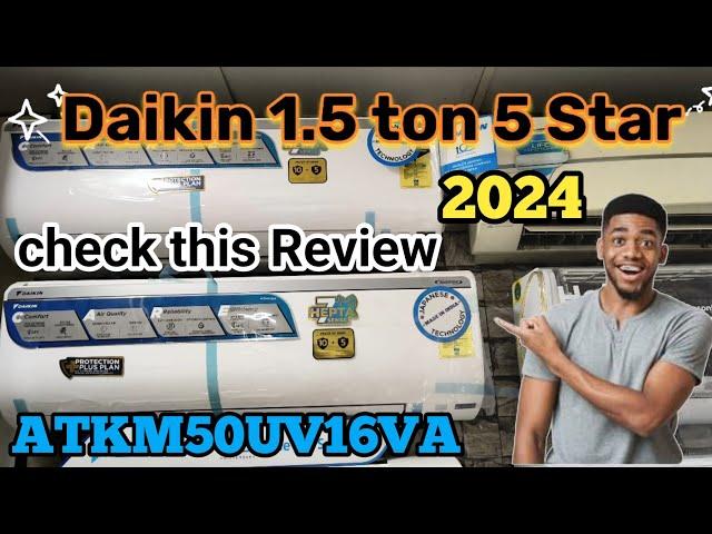 Daikin Latest 1.5 Ton 5 Star ATKM50UV16VA review 2024/Best ac in India