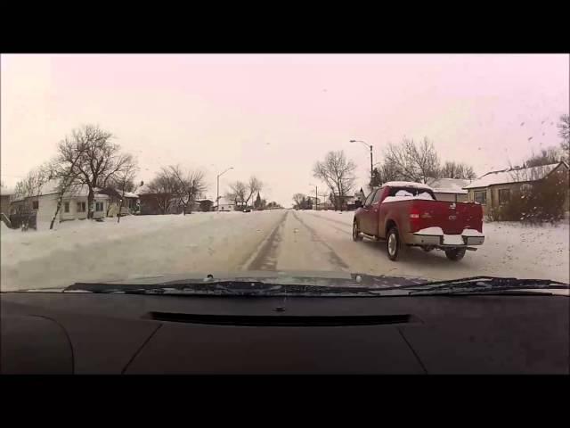 Streets of Estevan, Saskatchewan, Canada