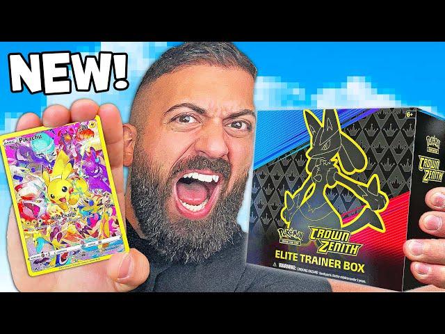 Unboxing Pokemon's FINAL Set...CROWN ZENITH! (Insane Pulls)