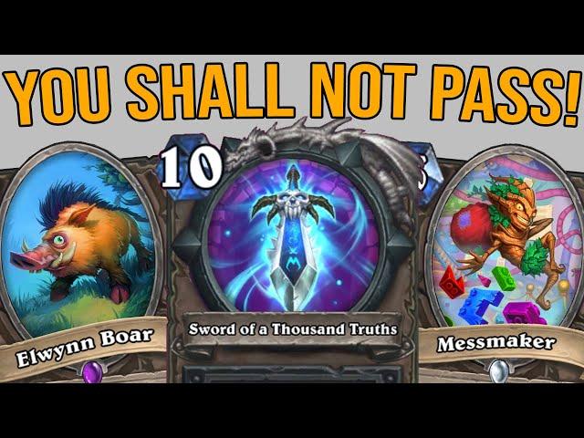 BULLYING People With BOAR PRIEST Again! | Wild Hearthstone Priest Deck