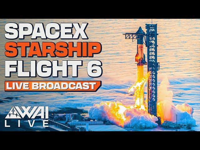 REPLAY: SpaceX Starship Flight 6 from Starbase, TX!