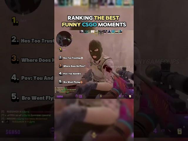 Ranking The FUNNIEST CS Moments Ever
