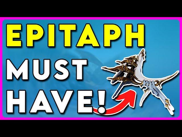 Warframe Epitaph Prime Build | MUST Have Secondary in 2024!