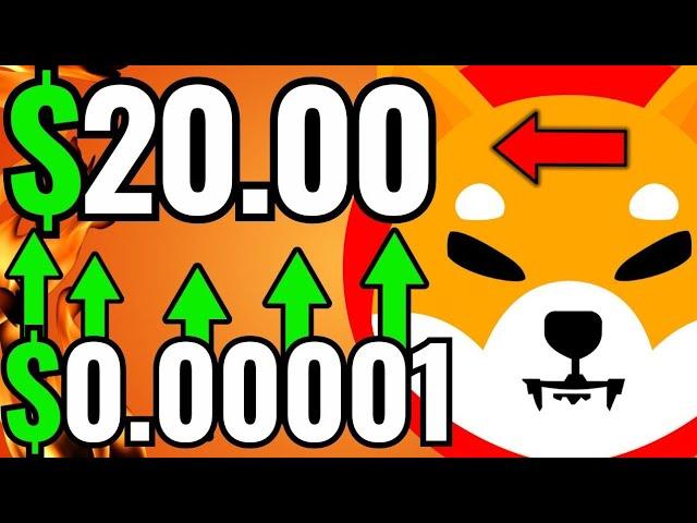 SHIBA INU SKYROCKET: BRACE FOR $20.00 SOAR! SHIBA INU COIN WENT OUT OF CONTROL! SHIB NEWS PREDICTION