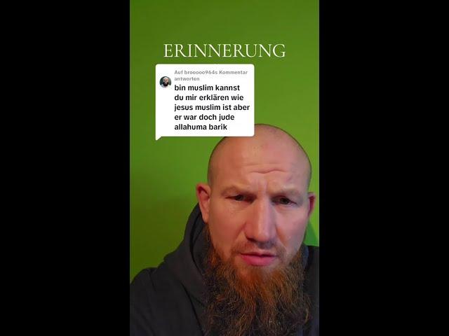 Wie kann Jesus Muslim gewesen sein, er war doch Jude! Pierre Vogel antwortet (pierrevogeltiktok)