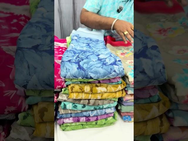 ₹349/- Georgette Sarees With Satin Border | Vijayawada Santhosham Besant Road