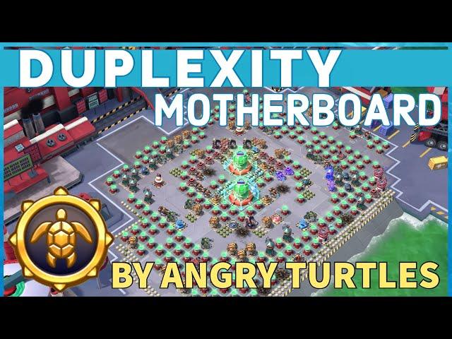 MOTHERBOARD on DUPLEXITY by Angry Turtles - TOP leaderboard - BOOM BEACH operation gameplay/strategy