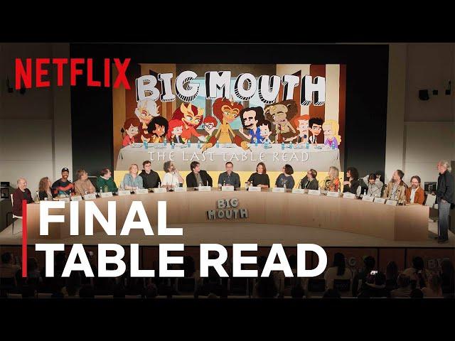 The Cast of Big Mouth's Final Table Read | Netflix