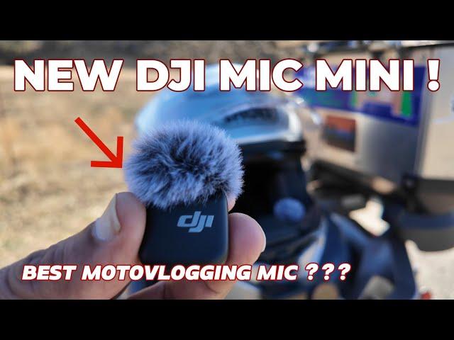 First Review of the New DJI MIC MINI for Motovlogging!