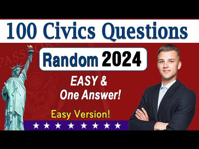 [Easy Answers] Official 100 Civics Questions and Answers for US Citizenship Test 2024