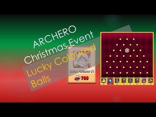 ARCHERO: Lucky Coloured Balls - opportunity to get the latest Zeus Outfit!