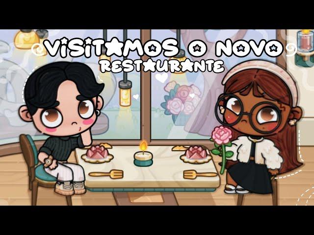 *ROTINA*VISITAMOS O NOVO RESTAURANTE ️*COM VOZ️*|AVATAR WORLD|