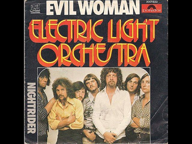 Electric Light Orchestra ~ Evil Woman 1975 Classic Rock Purrfection Version