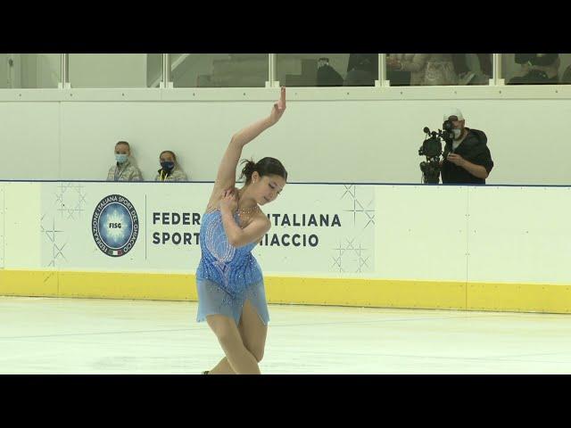 Alysa LIU USA Free Skate 2021 Lombardia Trophy