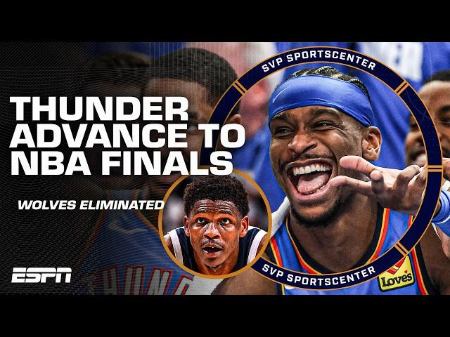 FULL REACTION  Thunder eliminate Timberwolves & advance to the NBA Finals | SC with SVP