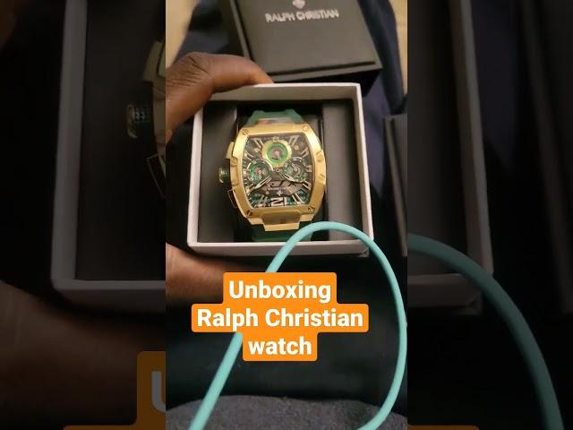 S/o to Ralph Christian Watches thank you guys #watch #luxury #jewerly #watches #Ralph #unboxingvideo