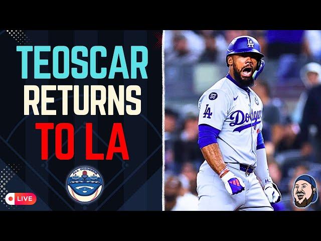 Teoscar Hernandez Re-Signing with Dodgers, Reactions!