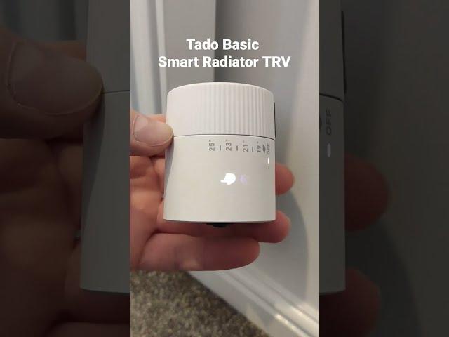 Tado Basic Radiator TRV quick #DIY #tado #saveenergy #energy #energysavings #fun #electric