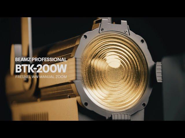 BeamZ ProfessionalBTK200W Fresnel 200W WW Manual Zoom