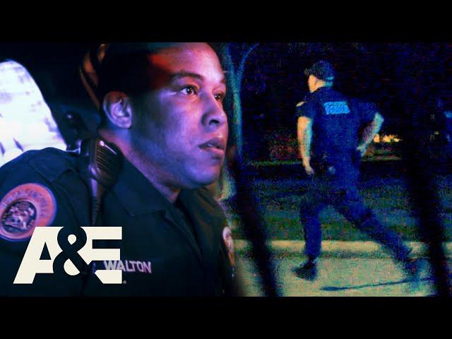 Nightwatch: Officers Race in Foot Pursuit After Suspect Bails from Stolen Car | A&E