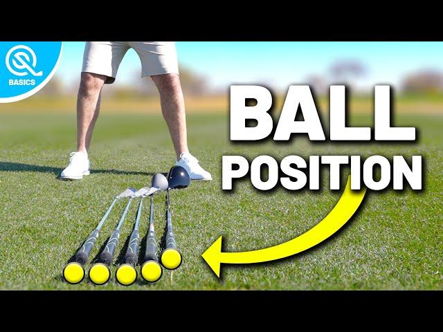 Get the CORRECT BALL POSITION with Every Golf Club!