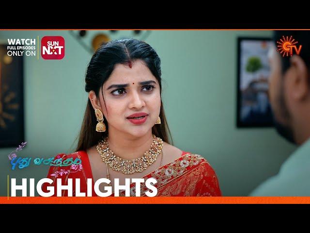 Pudhu Vasantham- Highlights | 27 Dec 2024 | Tamil Serial | Sun TV