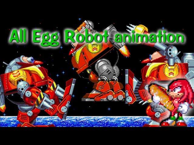 All Death Egg Robot animation - Compilation 2016  2018  - Sonic Sprite animation