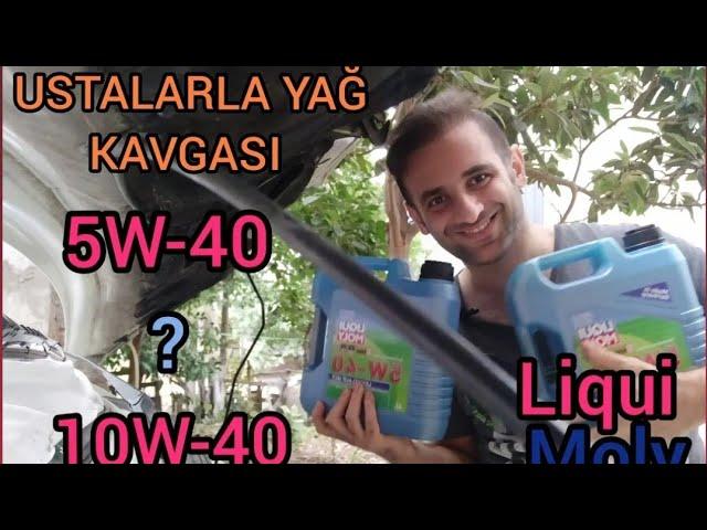 Motor yağı seçimi 5W-40 10W-40  Hangi motor yağını kullanmalıyım?