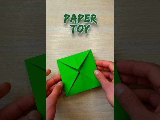 Paper toy #shorts #origami #diy #papercraft