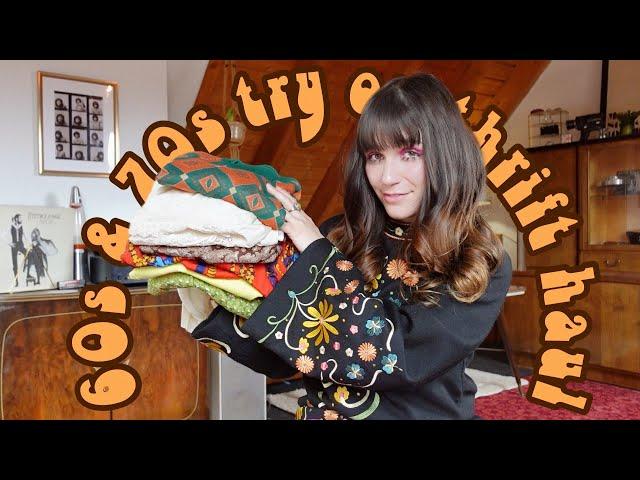 60s & 70s Try On Thrift Haul