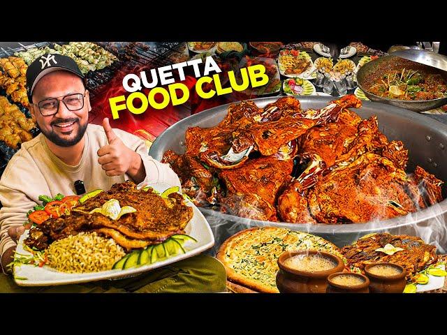 Quetta Ka Sab Se Bara Restaurant | Best Mutton Ribs & Grilled Fish | QFC, Street Food Pakistan