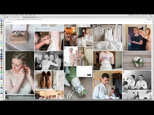 How to proof your wedding album online