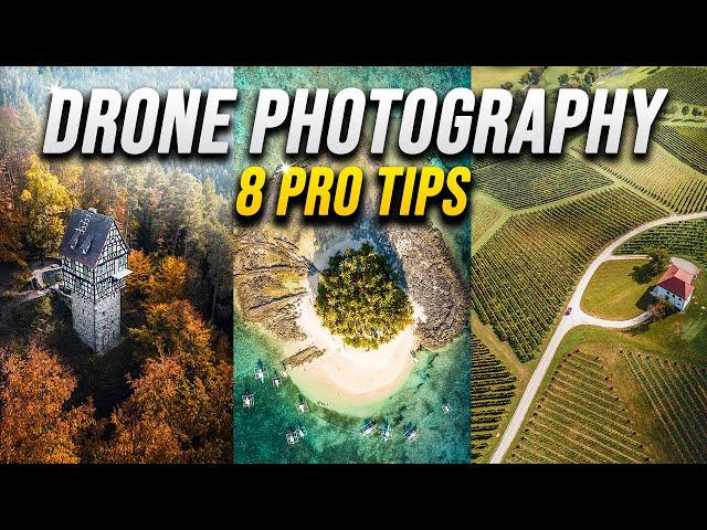 8 TIPS That ACTUALLY Improve Your Drone Photography!