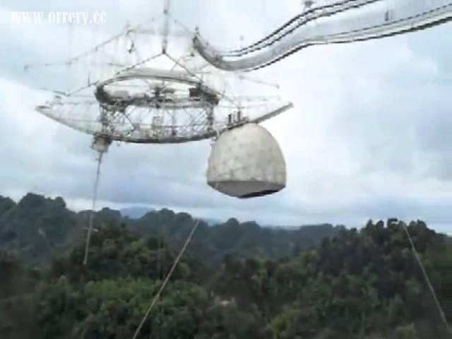 Radio telescope Arecibo Puerto Rico,good