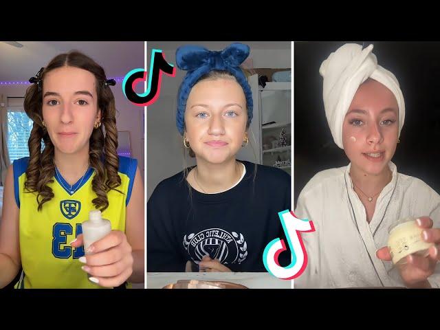 Makeup Tutorial Tiktok Compilation - GRWM  ( Get Ready With Me ) ️(Skincare, Makeup, Outfits) 1110