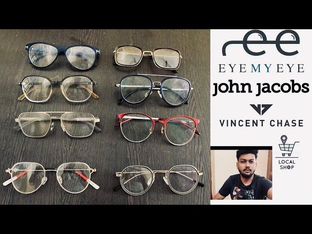 Eyemyeye review, John jacobs , Vincent chase ,local store “specs review”// My specs collection 