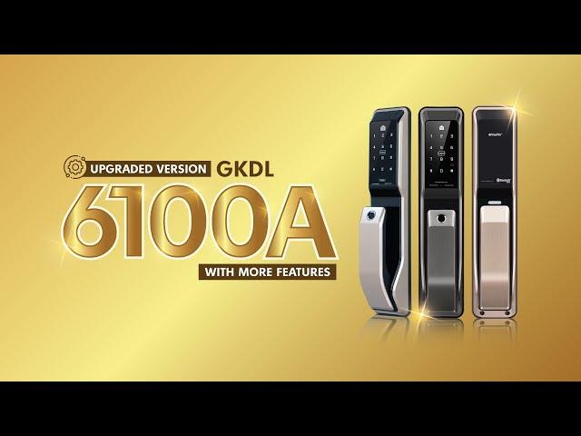 ALL NEW KEYWE GKDL 6100 SMART PUSH PULL KOREA DIGITAL DOOR LOCK - Fingerprint Code Card Key BLE WIFI