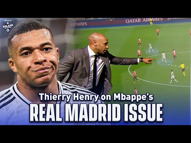 Thierry Henry brilliantly breaks down Kylian Mbappe's major issue at Real Madrid | UCL Today | CBS