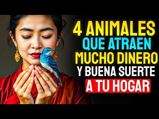 ESTOS 4 Animales Atraen Dinero y Buena Suerte a tu Hogar | Enseñanza Budista