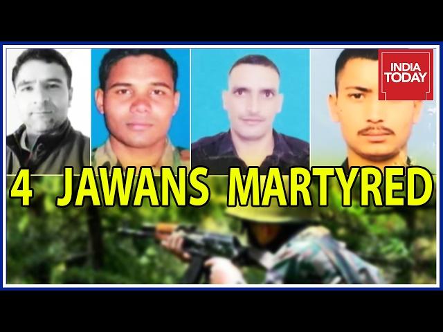 First Up: 4 Jawans Martyred, 6 Terrorist Killed In An Encounter In Jammu & Kashmir’s Bandipora