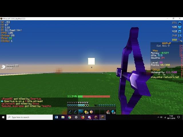 How to Bow Boost -  KitPvP