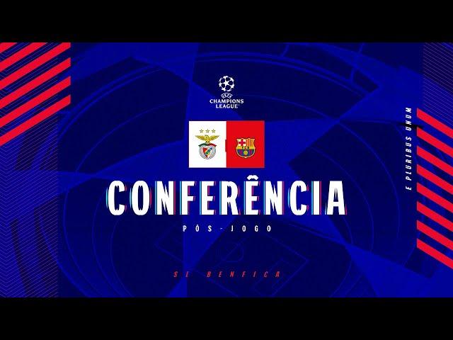 CONFERÊNCIA DE IMPRENSA | PÓS-JOGO #SLBFCB