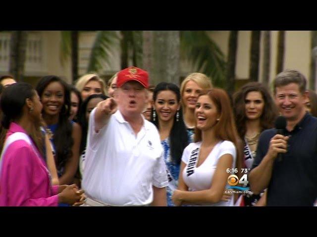 Trump Unveils Renovated Doral Red Tiger Golf Course