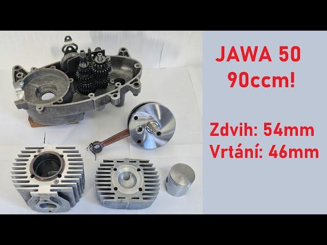 Rovných 90ccm! | Jawa 50 Tuning | Epizoda 1