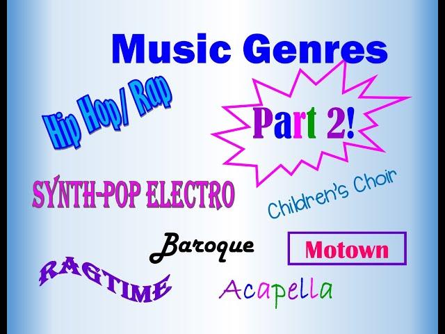 Musical Genres Part 2