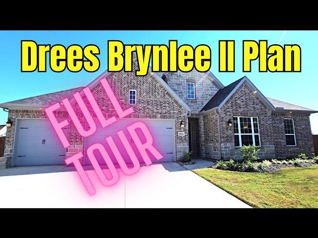 Drees Custom Homes Brynlee II Driving Tour Of Meridiana Manvel Texas