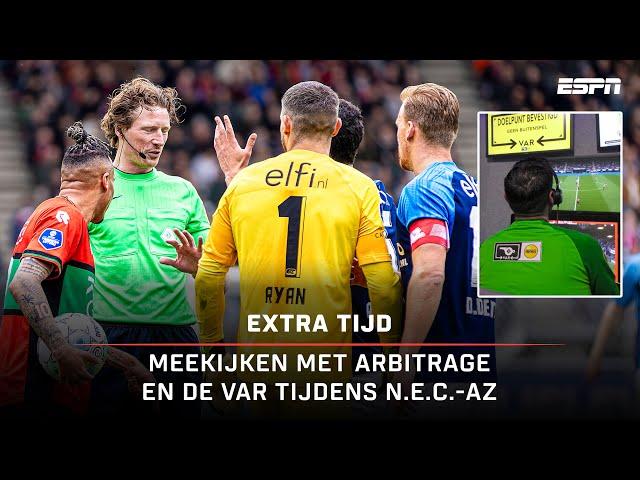 ️ DISCUTABELE TERUGSPEELBAL en BUITENSPELGOAL? Kijk & luister mee!  | Extra Tijd N.E.C. - AZ