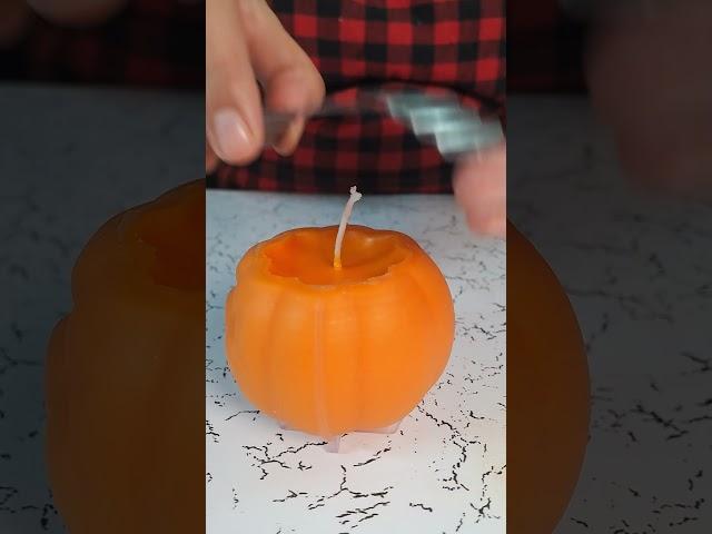 DIY Pumpkin Candle| $15 Crafts