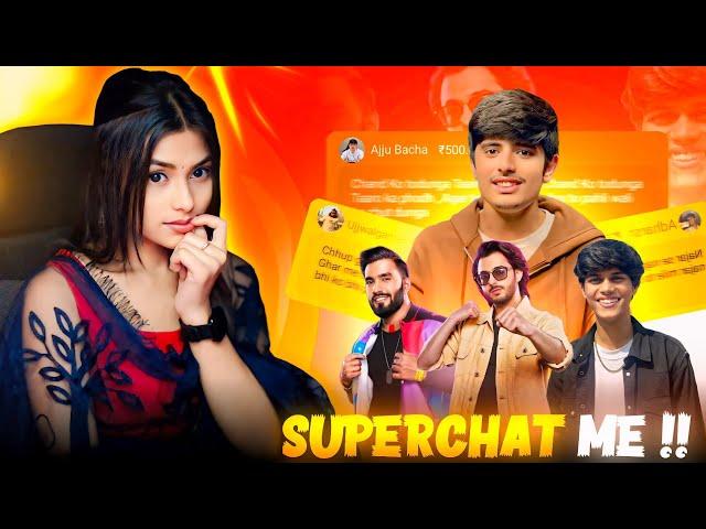 BIG YOUTUBERS FUNNIEST SUPERCHAT MEKARDIYA PROPOSE  @TotalGaming093 @AdarshSinghUC @CarryMinati