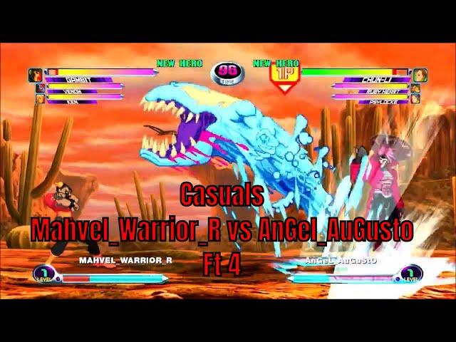 Marvel vs Capcom 2: MAHVEL_WARRIOR_R vs AnGel_AuGusto CASUALS :. 24.09.24 #FREEMVC2 PSN GREAT GAMES!